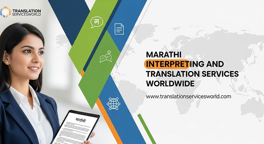 Marathi interpreter in a meeting