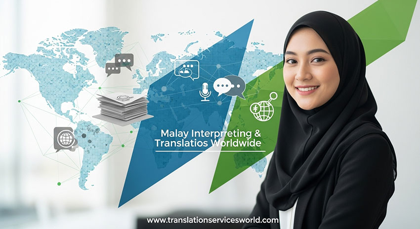 Malay interpreter in a meeting