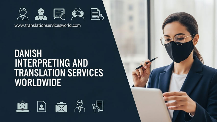 Danish interpreter in a meeting