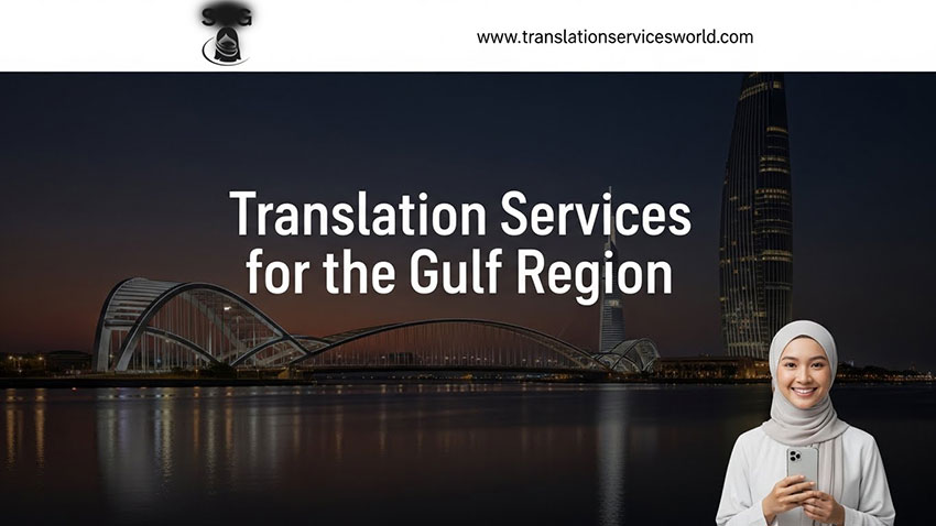 Translation services for the Gulf Region