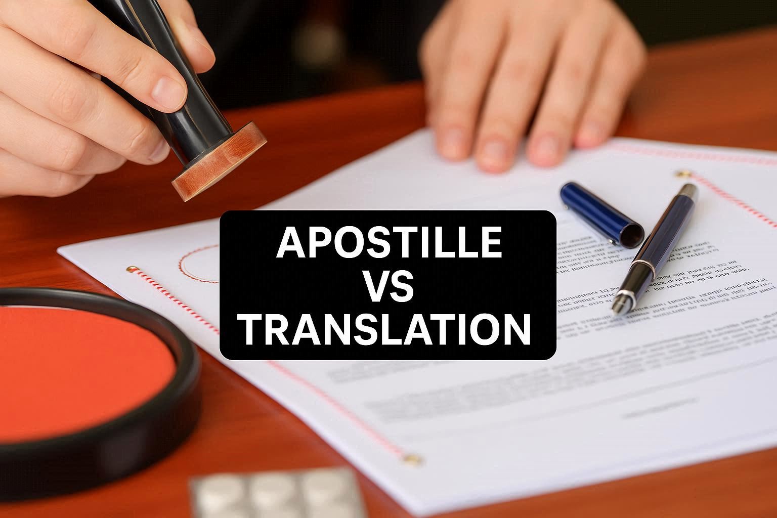 Apostille and Translation – What’s the Difference?
