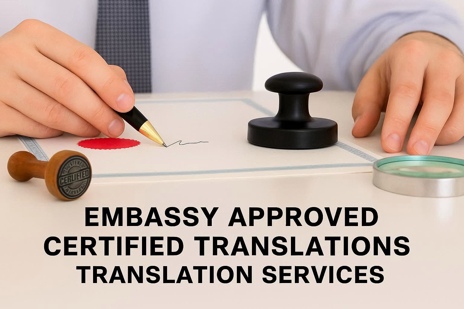 Embassy Accepted Certified Translation Services