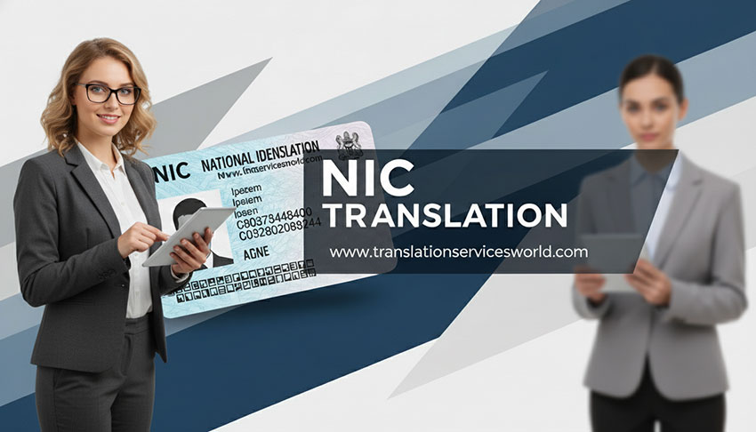 🪪 NIC Certified Translation Service