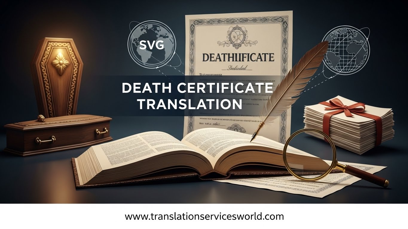 ⚰ Death Certificate Certified Translation Service
