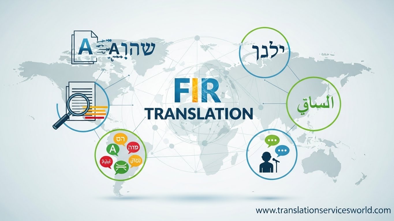 👮 FIR Certified Translation Service
