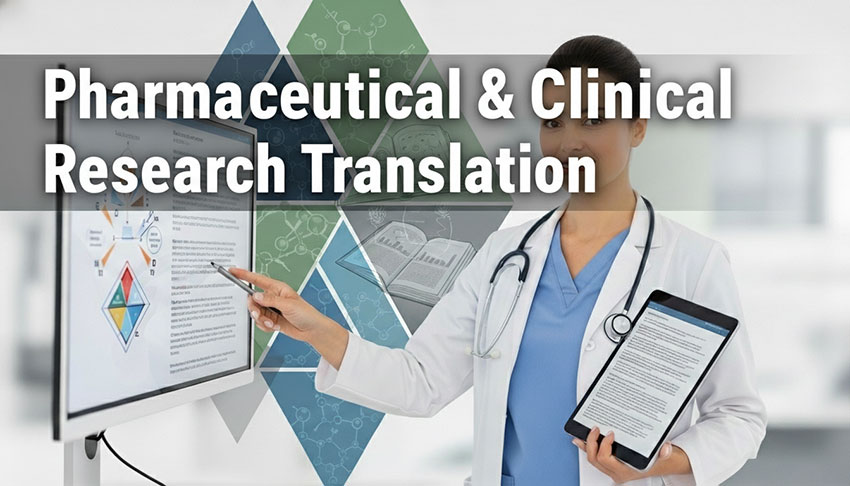 Pharmaceutical & Clinical Research Translation translation