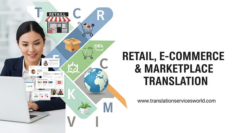 Retail, E Commerce & Marketplace Translation translation
