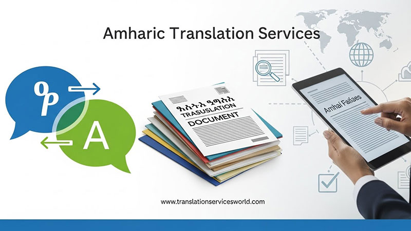 Amharic Translation Services translation services