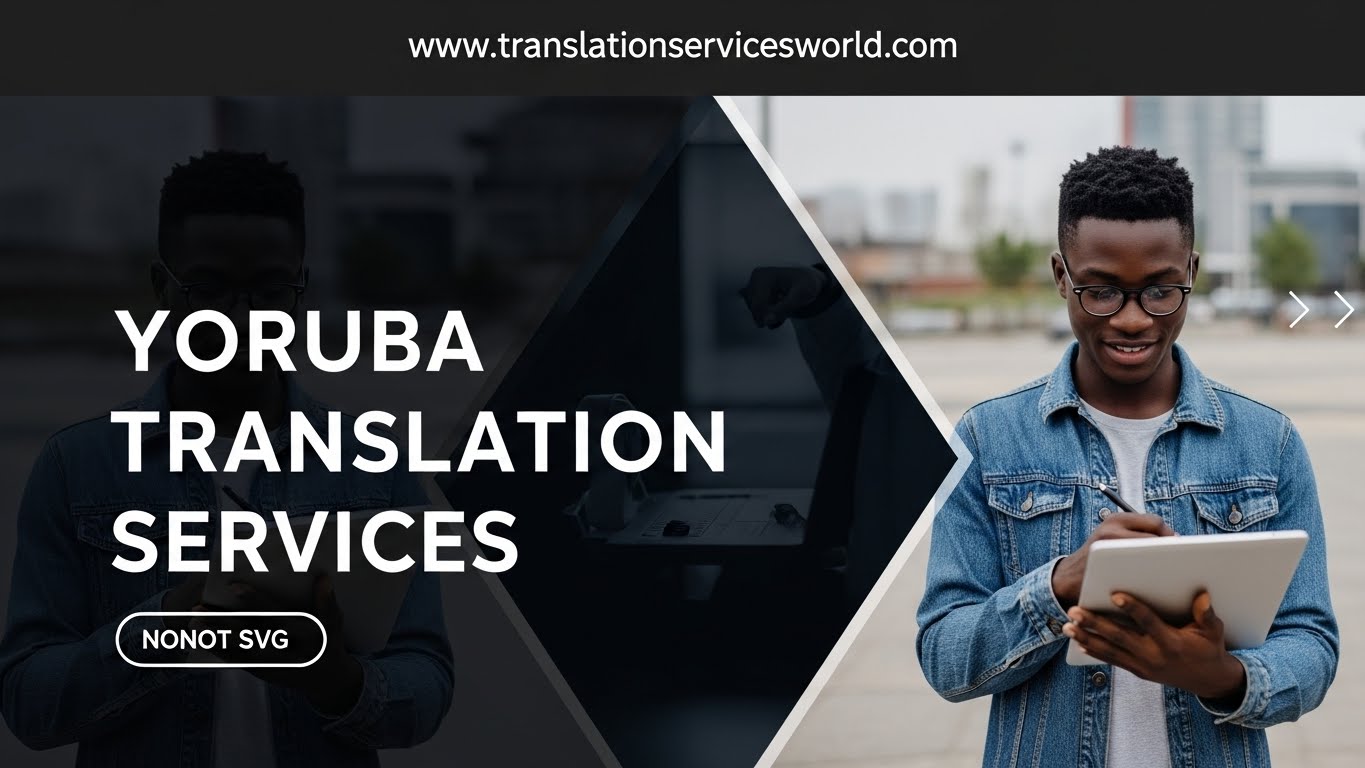 Yoruba Translation Services translation services