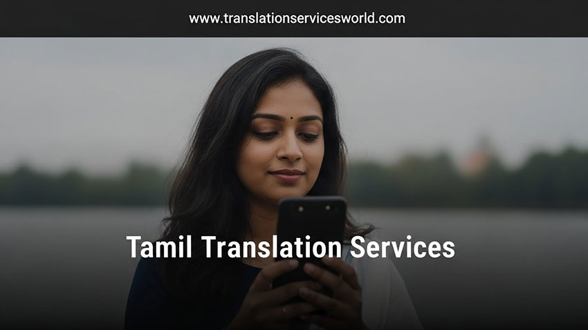 Tamil Translation Services translation services