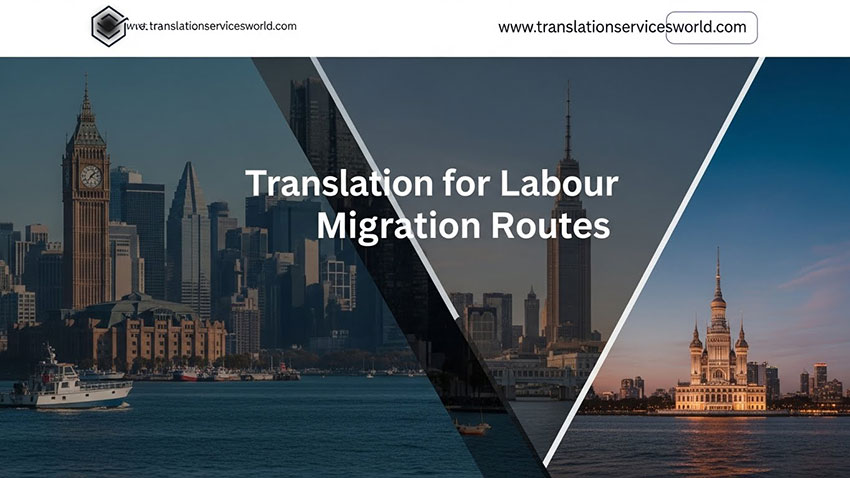 Translation for labour migration routes