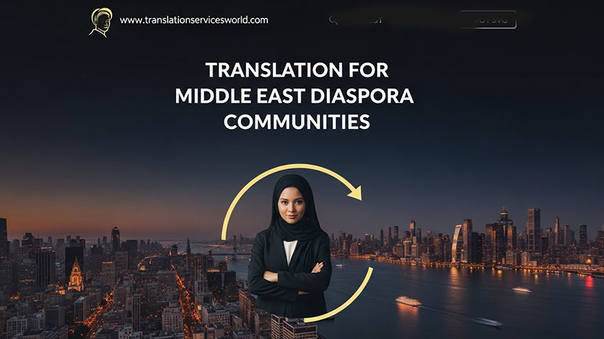 Translation for Middle East diaspora communities