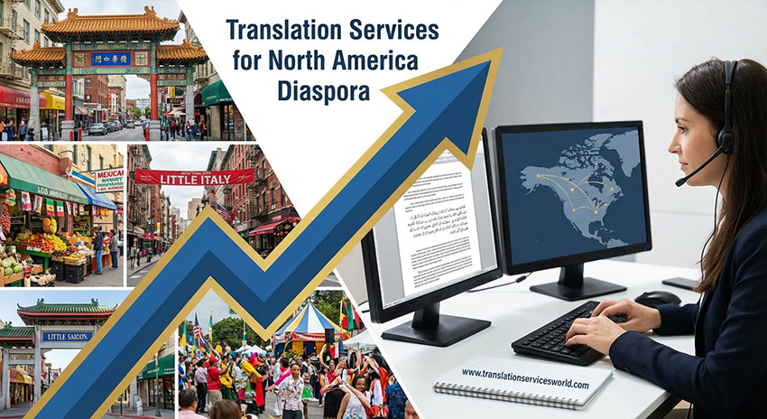 Translation for North America diaspora