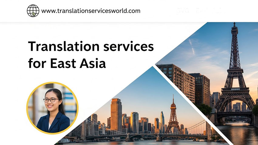 Translation services for East Asia