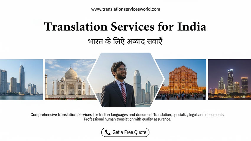 Translation services for India