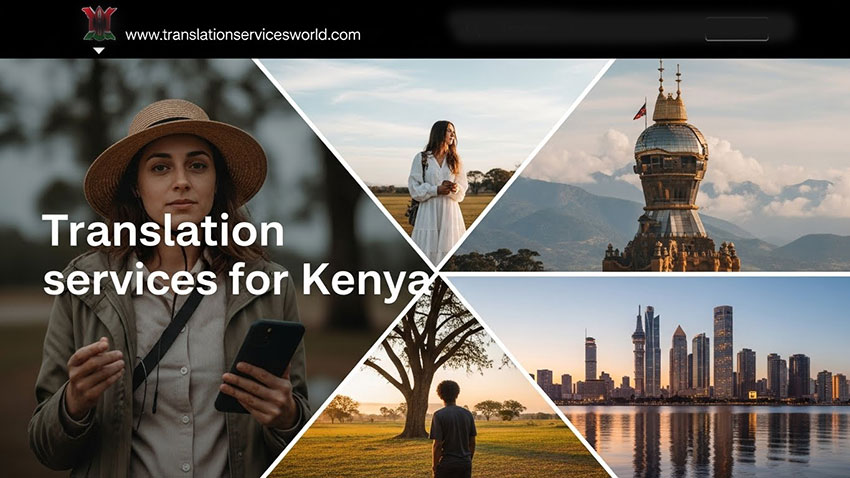 Translation services for Kenya