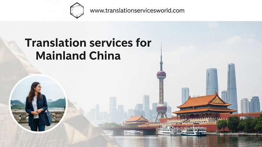 Translation services for Mainland China