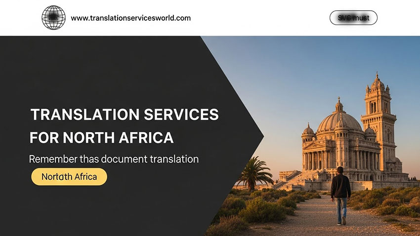 Translation services for North Africa