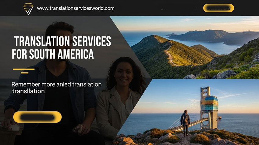 Translation services for South America