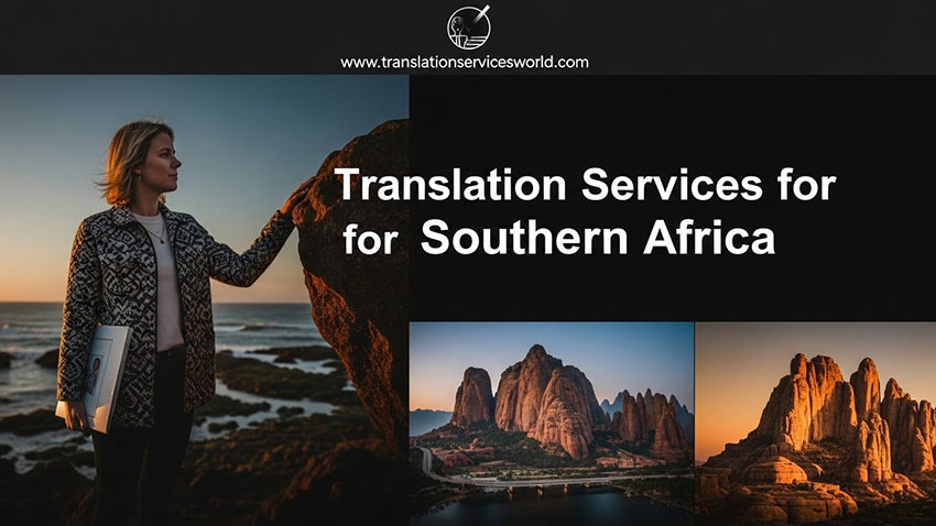 Translation services for Southern Africa