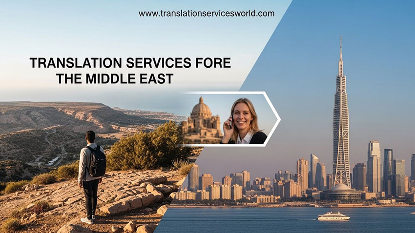 Translation services for the Middle East