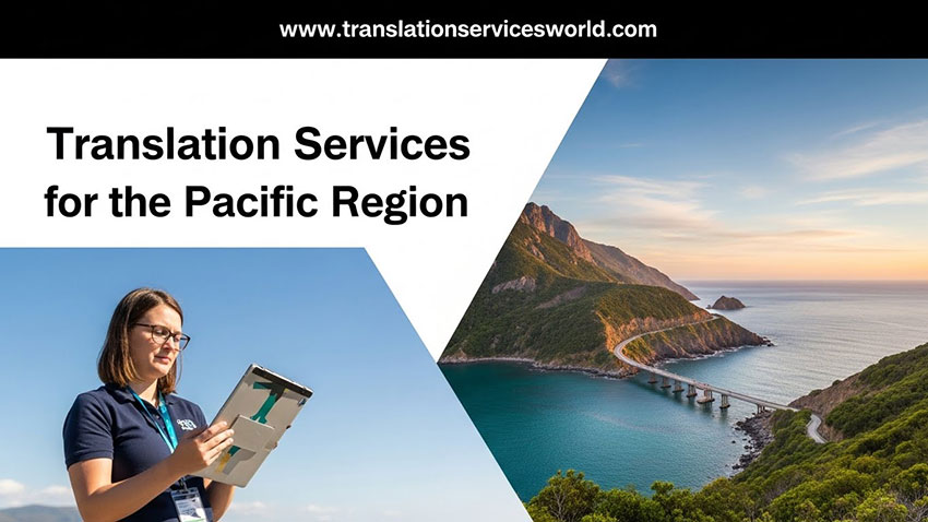 Translation services for the Pacific region